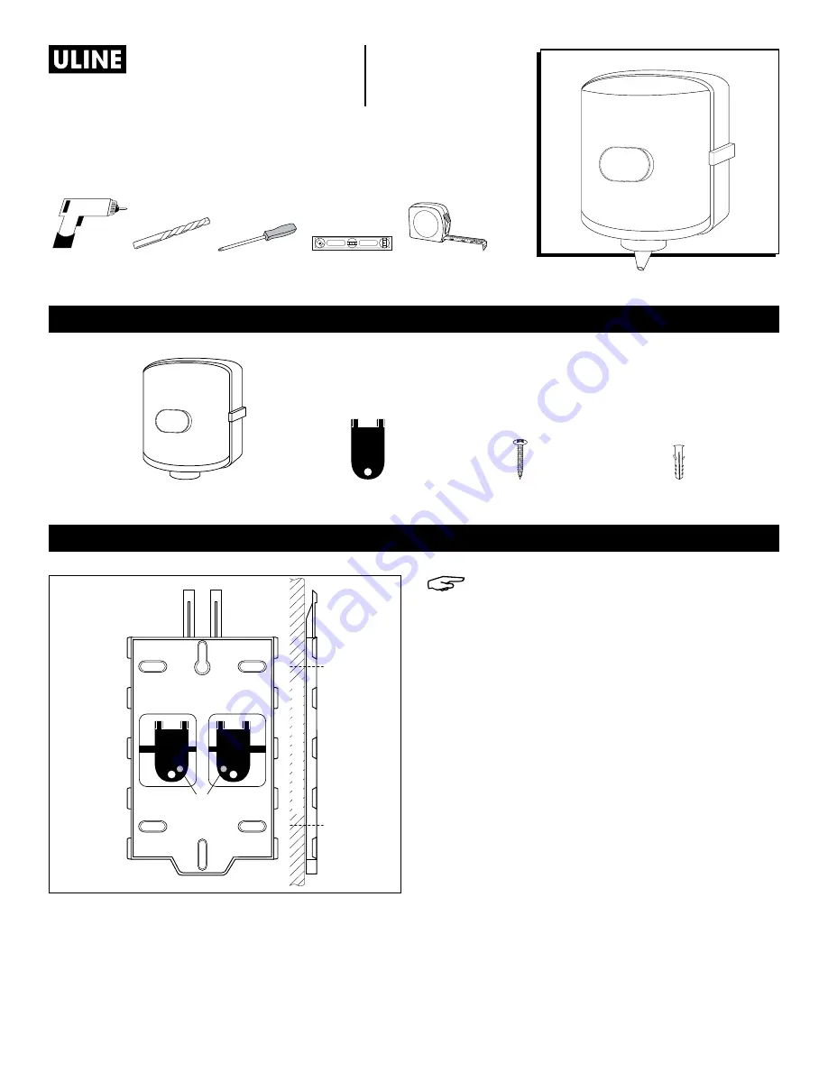 U-Line EZ Pull Senior H-2534 Quick Start Manual Download Page 3