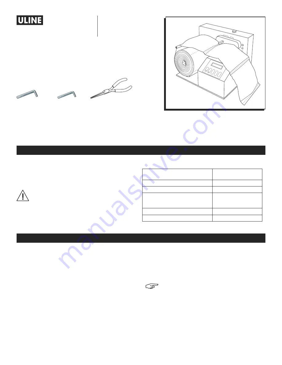 U-Line H-4025 Manual Download Page 6