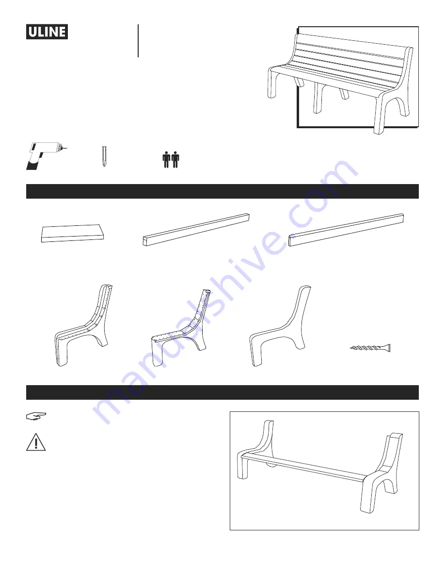 U-Line H-6570 Assembly Instructions Manual Download Page 1