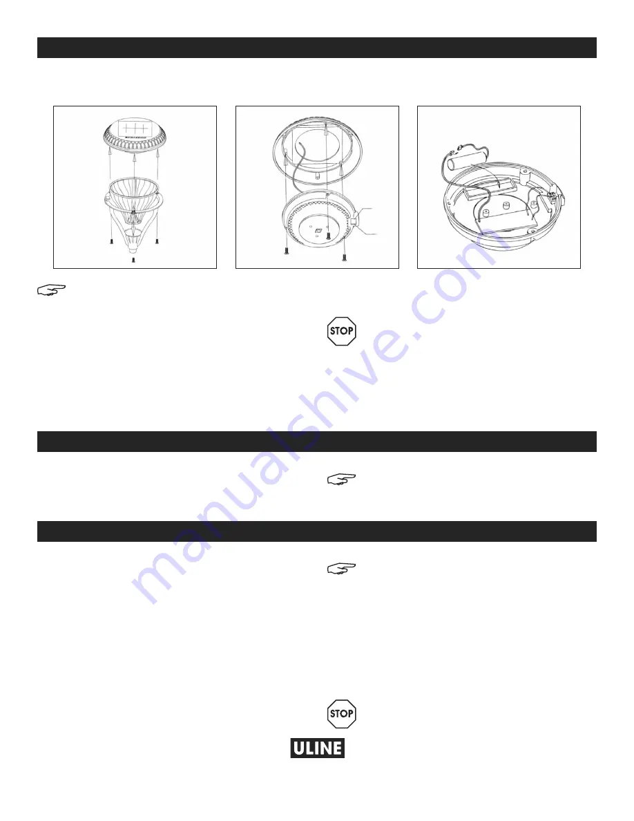 U-Line H-7239 Quick Start Manual Download Page 2