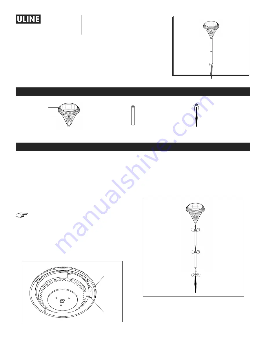 U-Line H-7239 Quick Start Manual Download Page 5