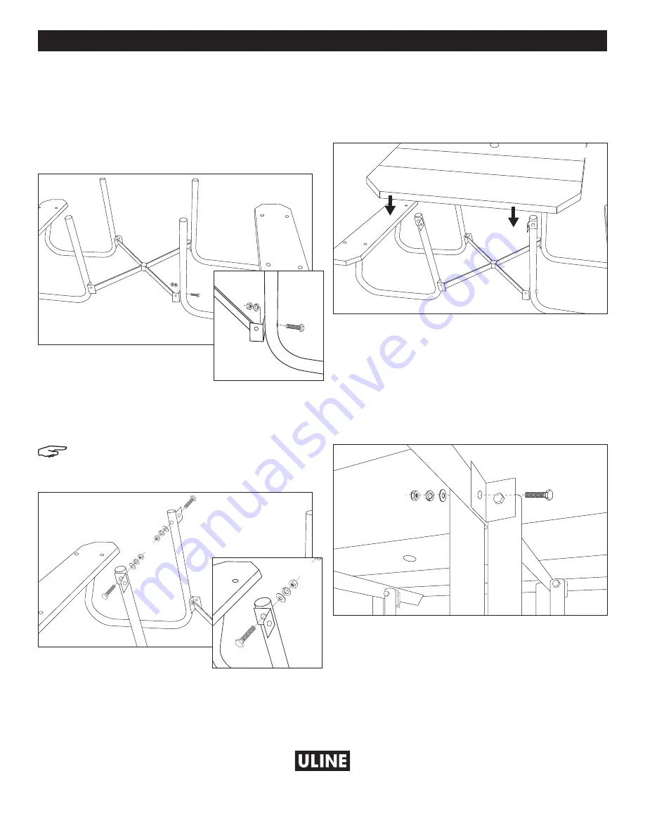 U-Line The Big Eight Table H-5946 Installation Manual Download Page 4