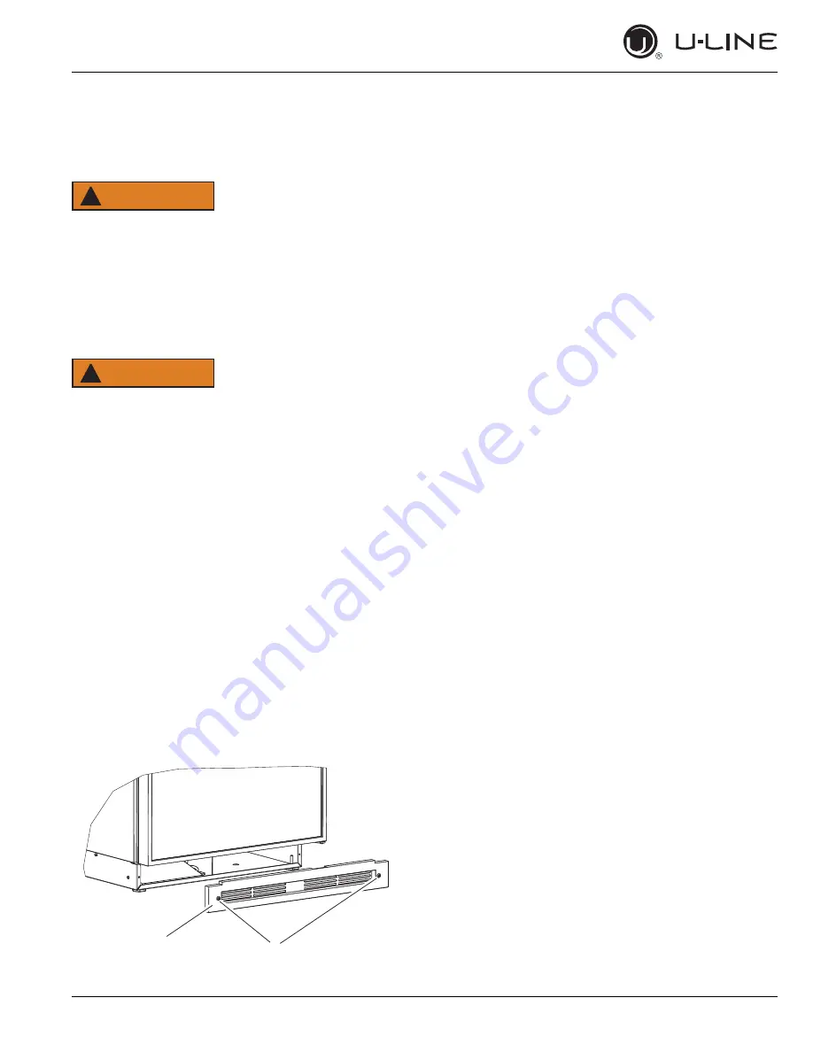 U-Line U-1224ROD User Manual & Service Manual Download Page 13