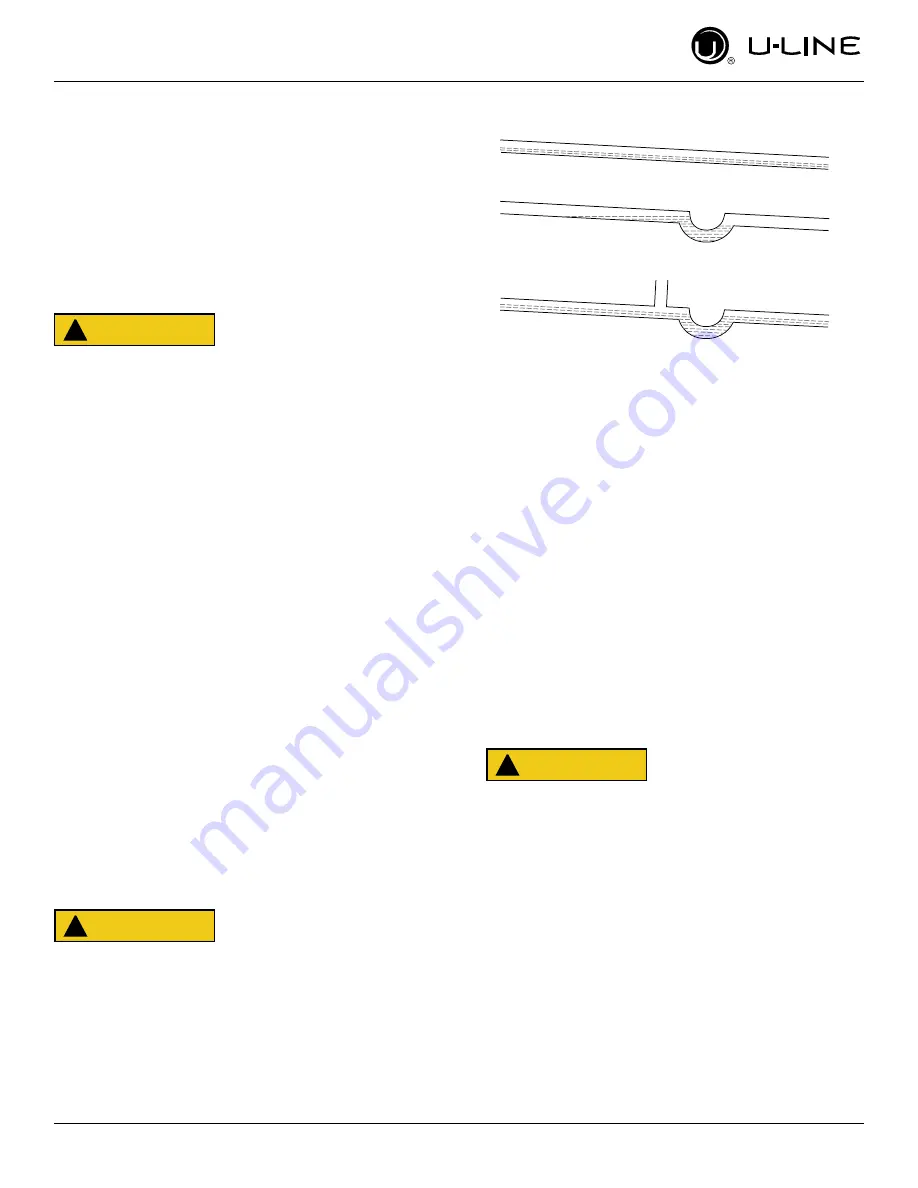 U-Line UOCL115 User Manual & Service Manual Download Page 12