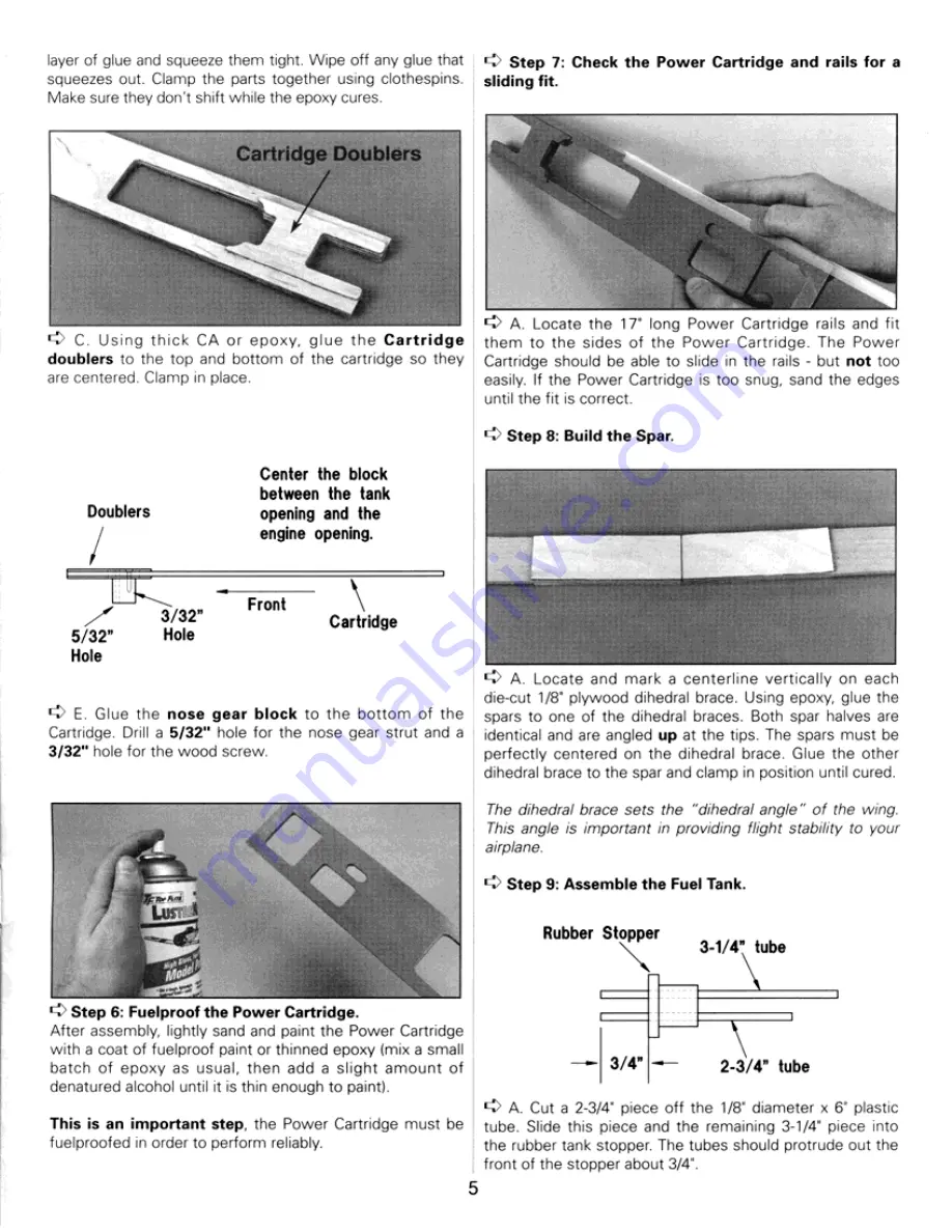 U.S. Aircore Trainer 40 Instruction Manual Download Page 5