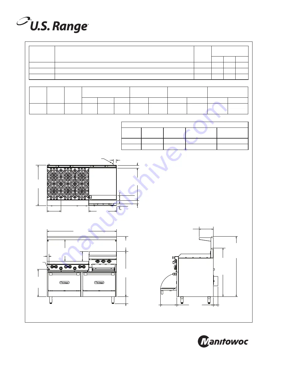 U.S. Range U60-6R24RR Скачать руководство пользователя страница 2