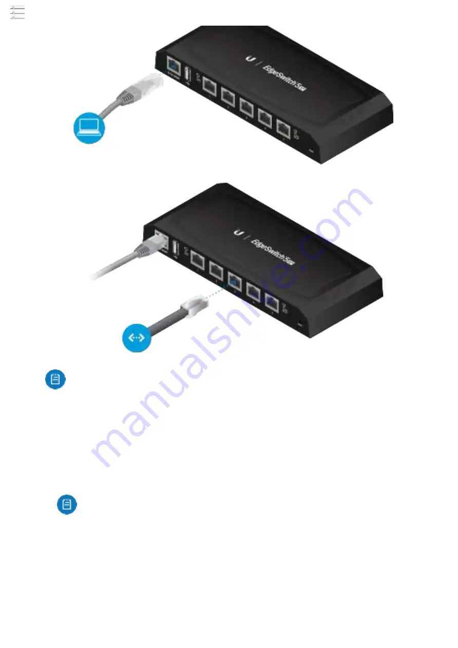 Ubiquiti EdgeSwitch 5XP Quick Start Manual Download Page 8