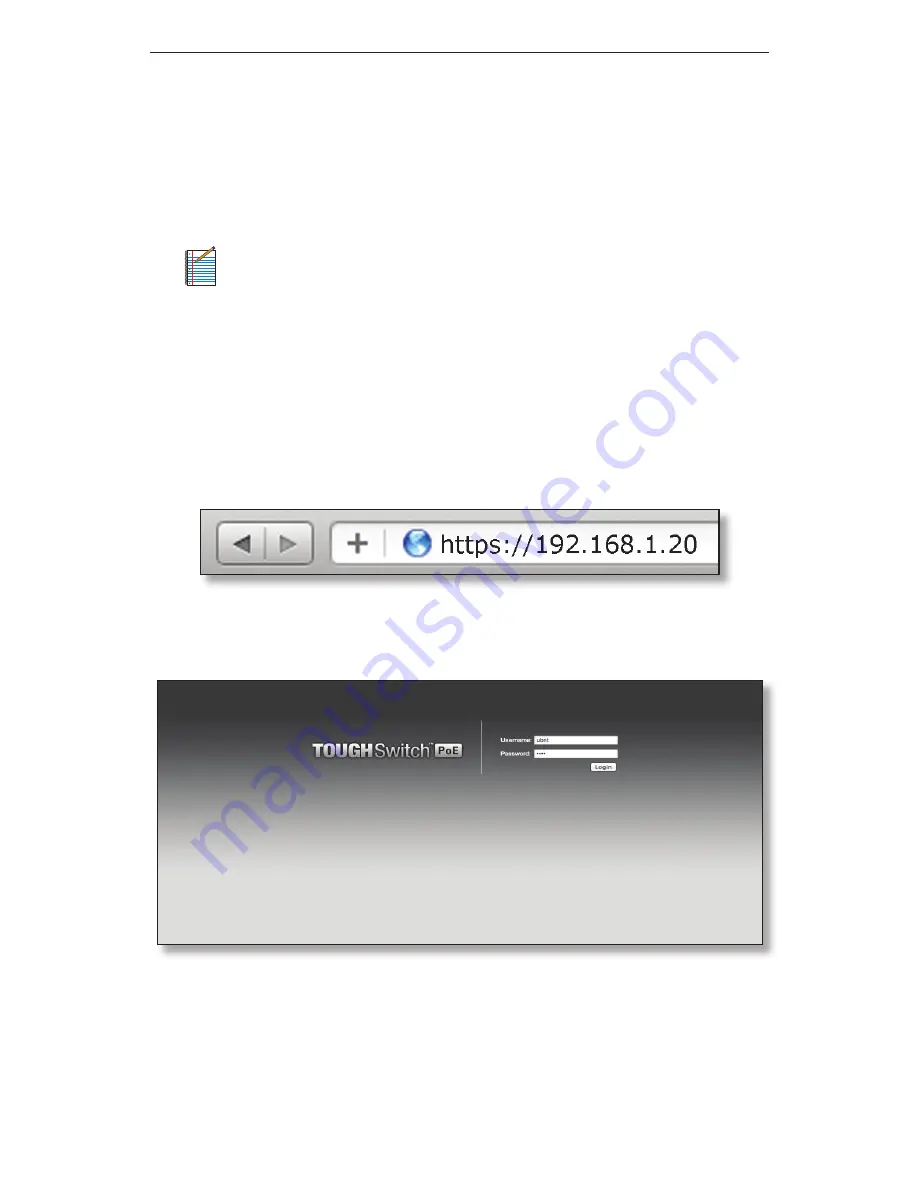 Ubiquiti TouchSwitch Poe TS-5-POE Quick Start Manual Download Page 10