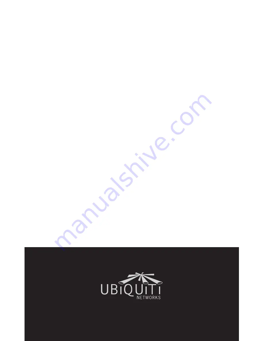 Ubiquiti TouchSwitch Poe TS-5-POE Quick Start Manual Download Page 20