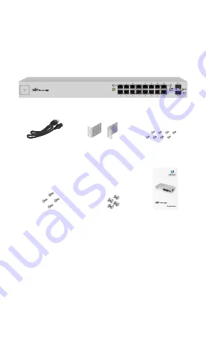 Ubiquiti UniFi Switch 16 150W Quick Start Manual Download Page 2