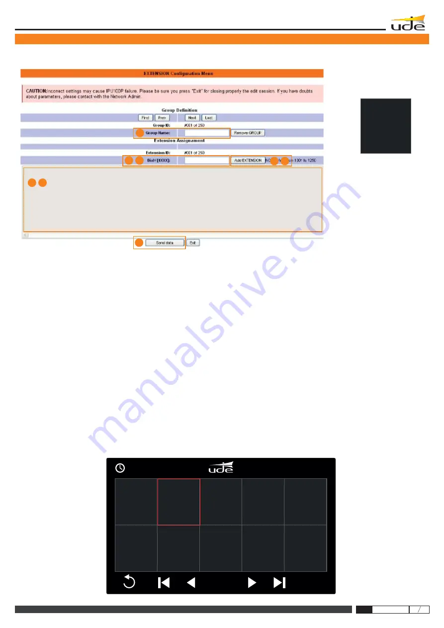 Ude IPU-1025 Installation, Configuration And User Manual Download Page 20