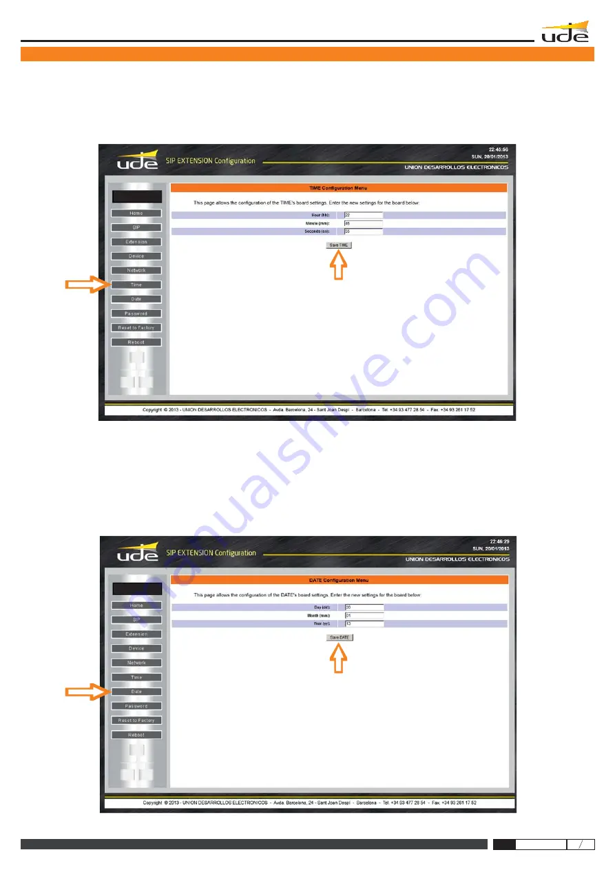 Ude IPU-1025 Installation, Configuration And User Manual Download Page 27