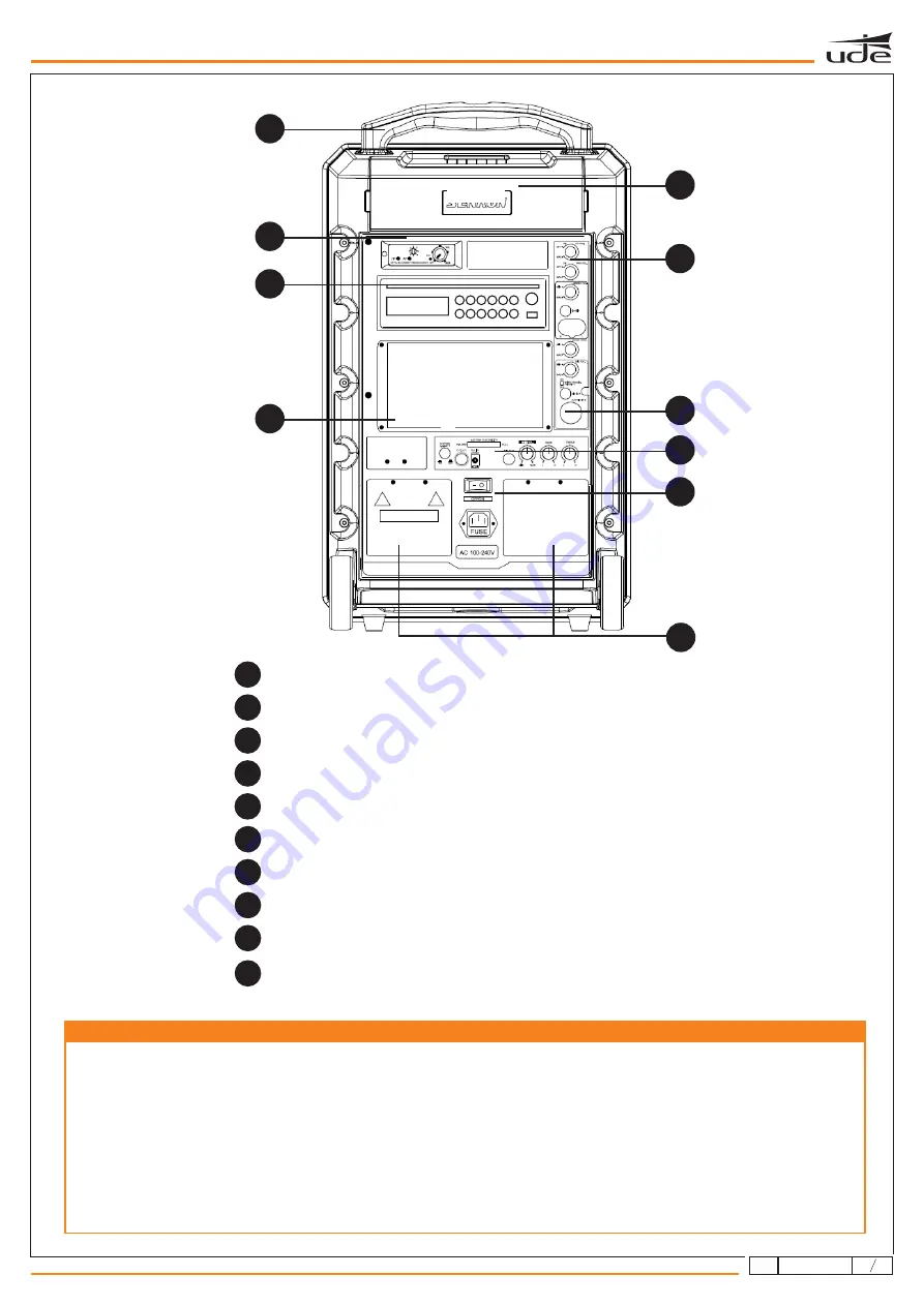 Ude UD-800 Quick Start Manual Download Page 2