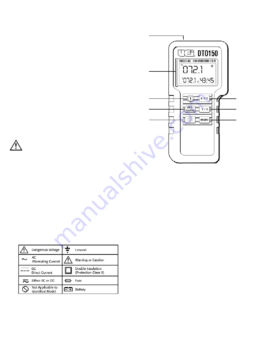 UEi DT150 Instruction Manual Download Page 2