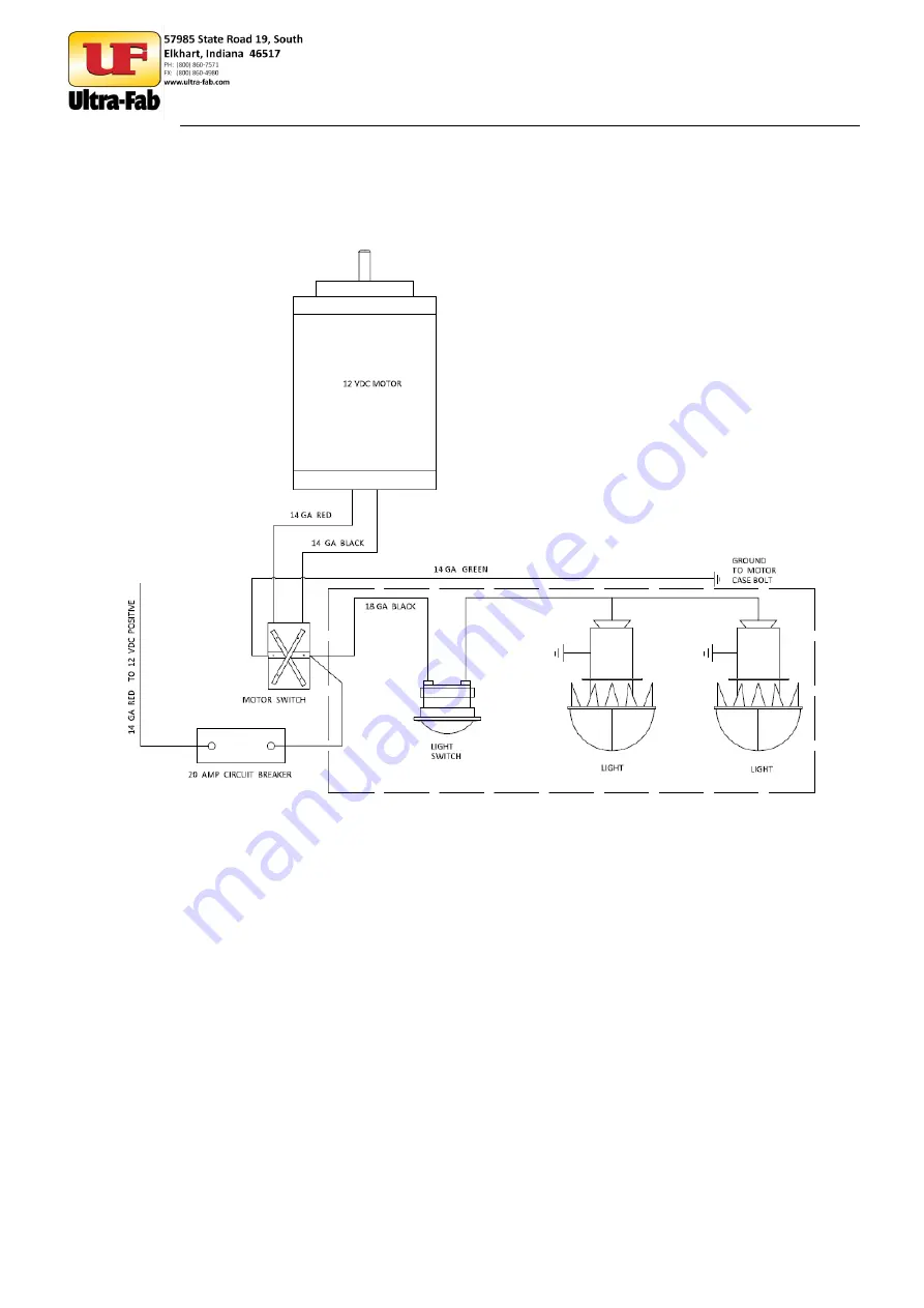 Ultra-Fab ULTRA 3502 Installation & Operation Download Page 4