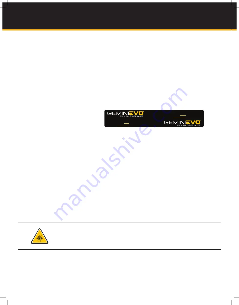 Ultradent Products GEMINIEVO 810 DIODE LASE User Manual Download Page 50