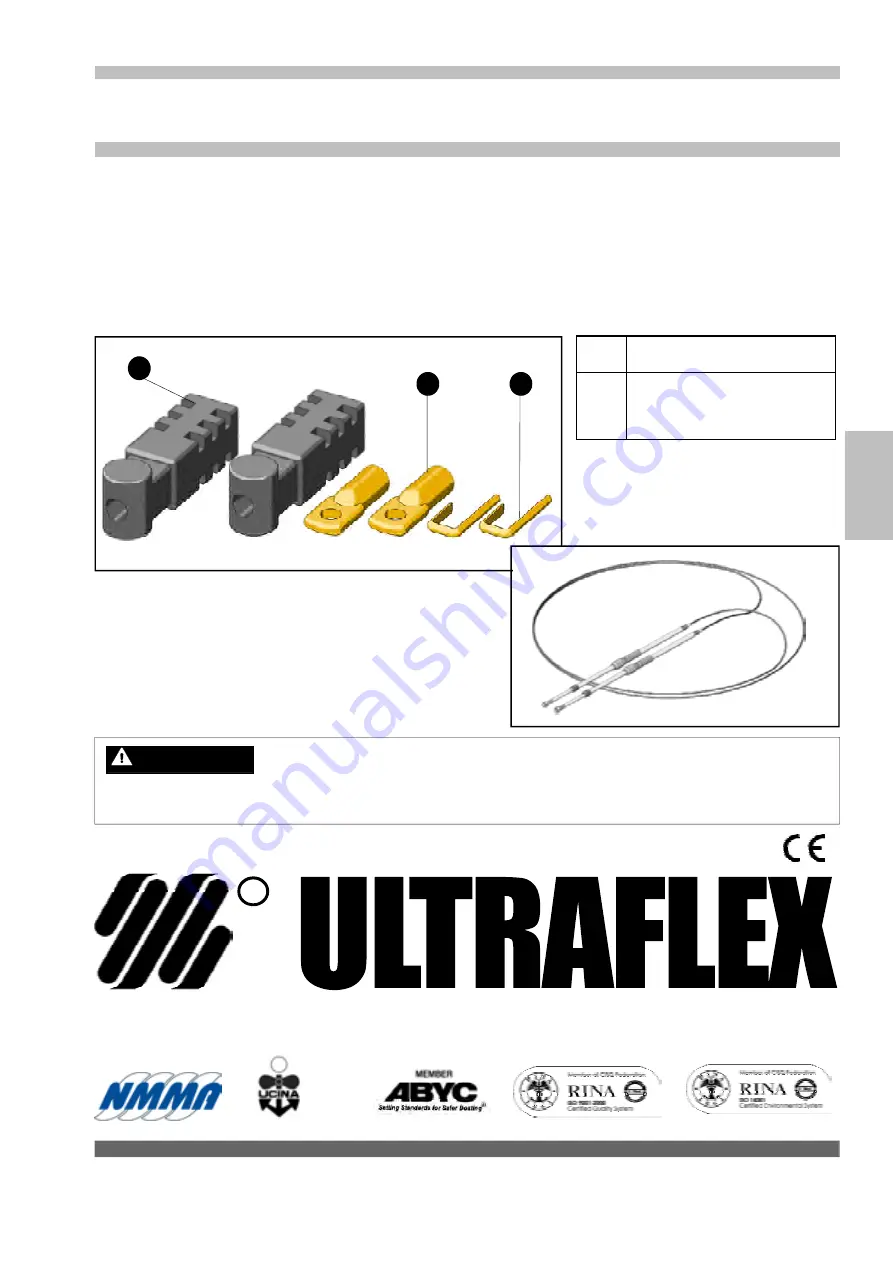 Ultraflex K65 Installation Instructions Manual Download Page 15