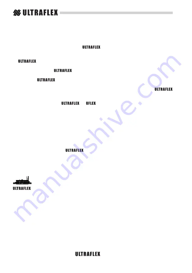 Ultraflex PADDLE TRIM Скачать руководство пользователя страница 22