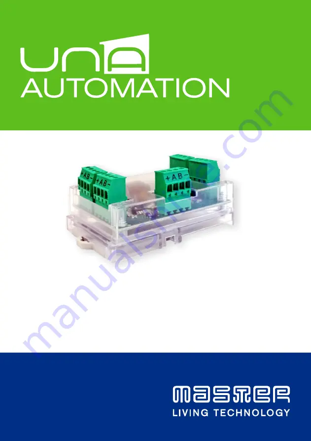 UNA AUTOMATION URSULA HubBus Installation Manual Download Page 1