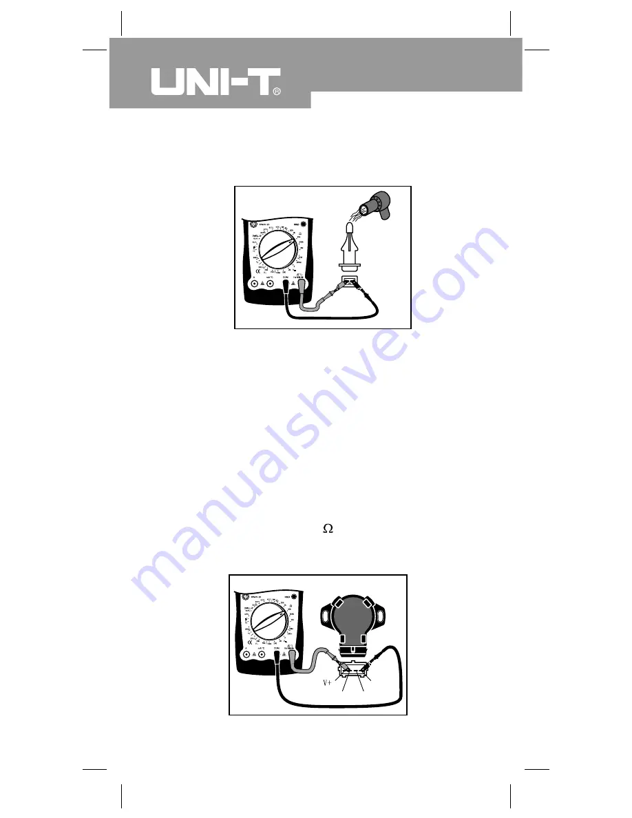 UNI-T UT106 Operating Manual Download Page 46