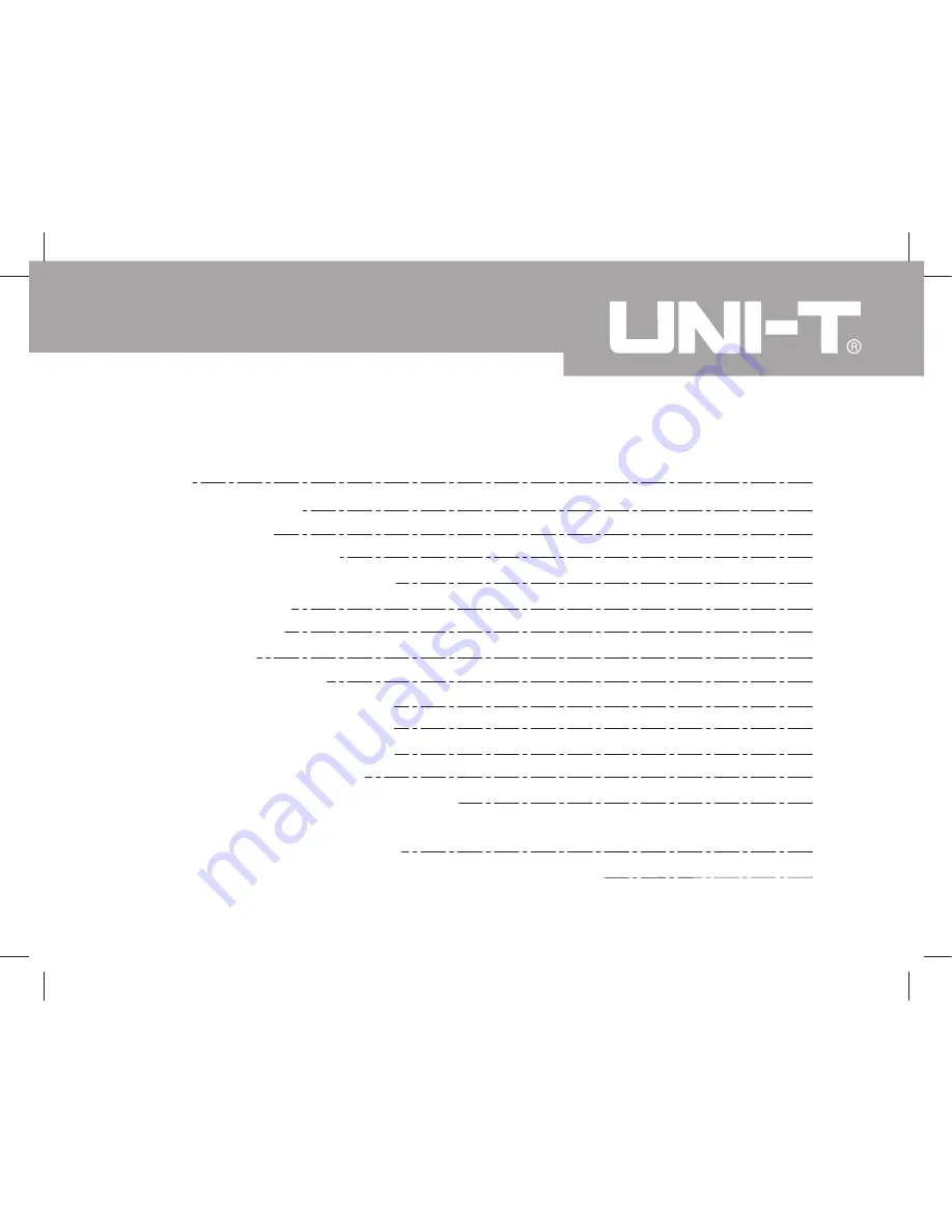 UNI-T UT205A Скачать руководство пользователя страница 1