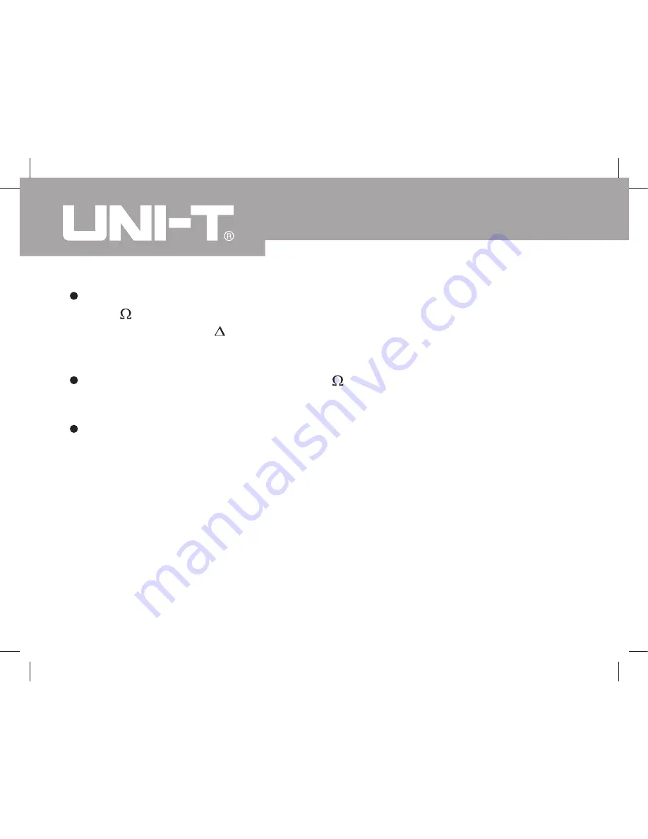 UNI-T UT205A Скачать руководство пользователя страница 22