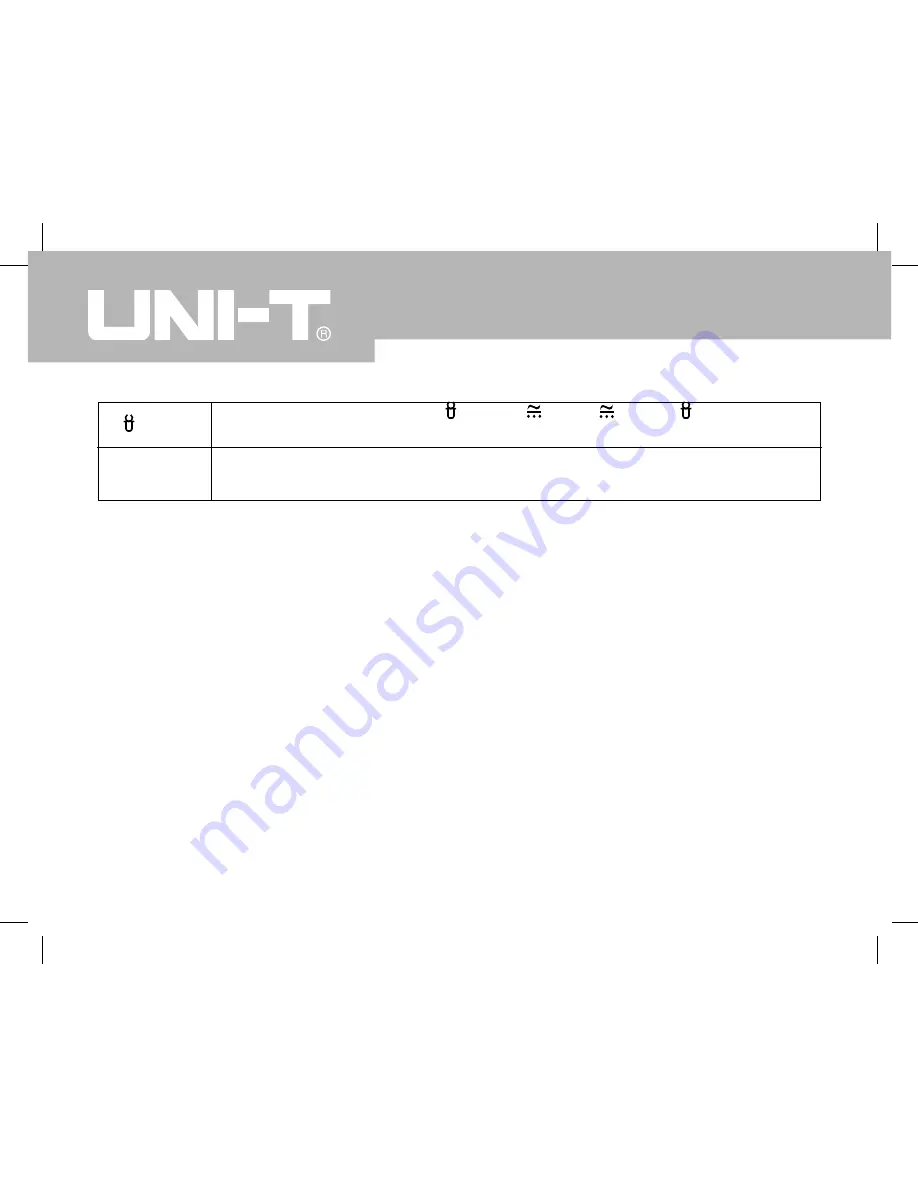 UNI-T UT207A Operating Manual Download Page 15