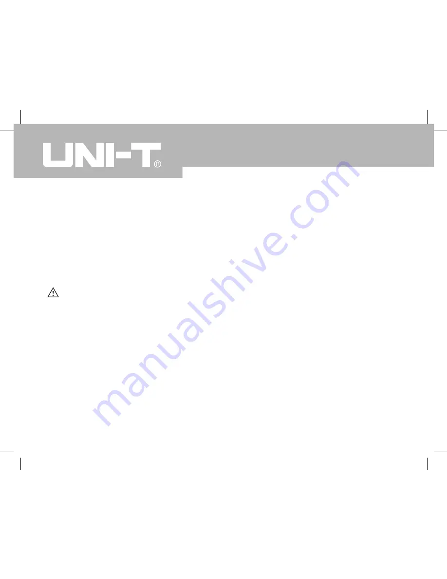 UNI-T UT207A Скачать руководство пользователя страница 23