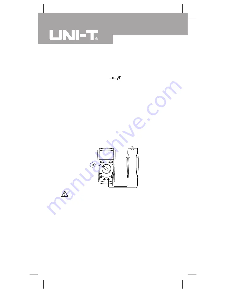 UNI-T UT39E Operating Manual Download Page 14