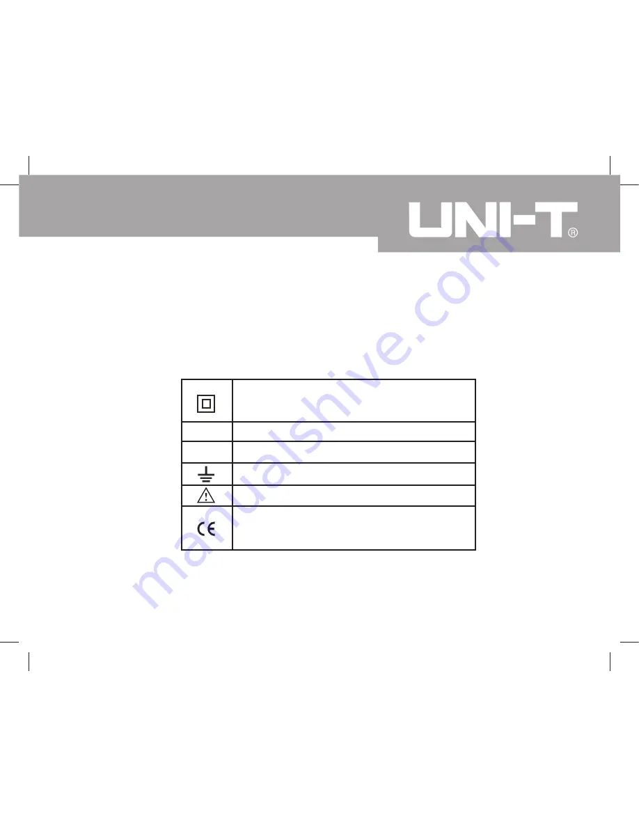 UNI-T UT501 Operating Manual Download Page 11