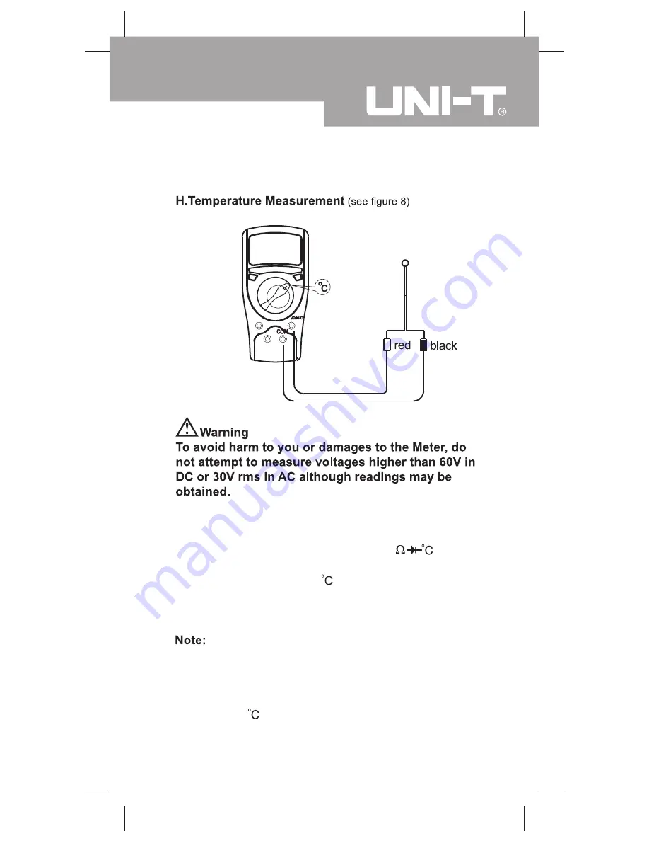 UNI-T UT50D Operating Manual Download Page 23