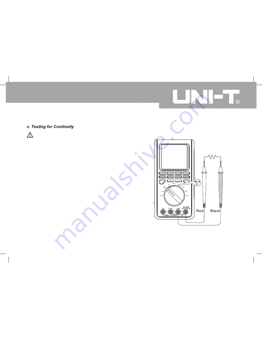 UNI-T UT81A Operating Manual Download Page 32