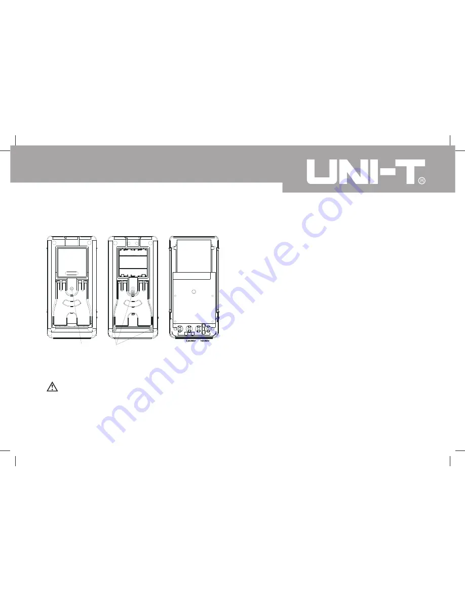 UNI-T UT81A Скачать руководство пользователя страница 40