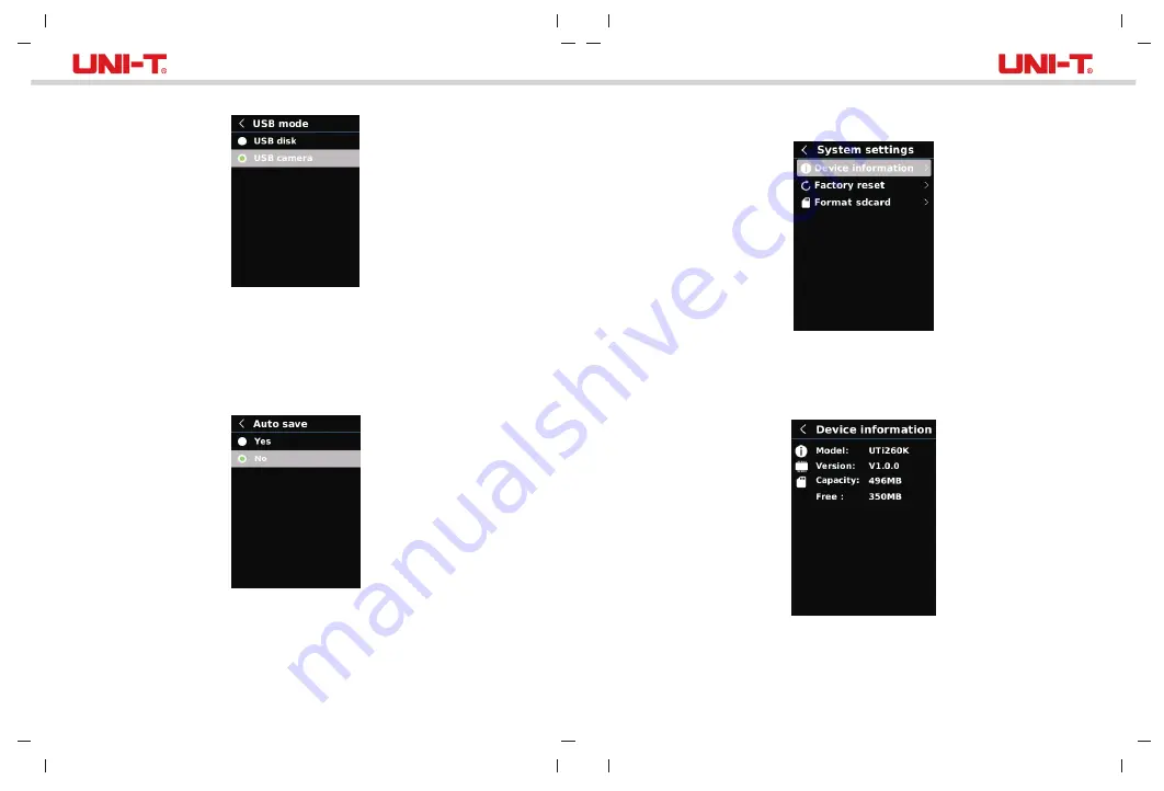 UNI-T UTi260K User Manual Download Page 9