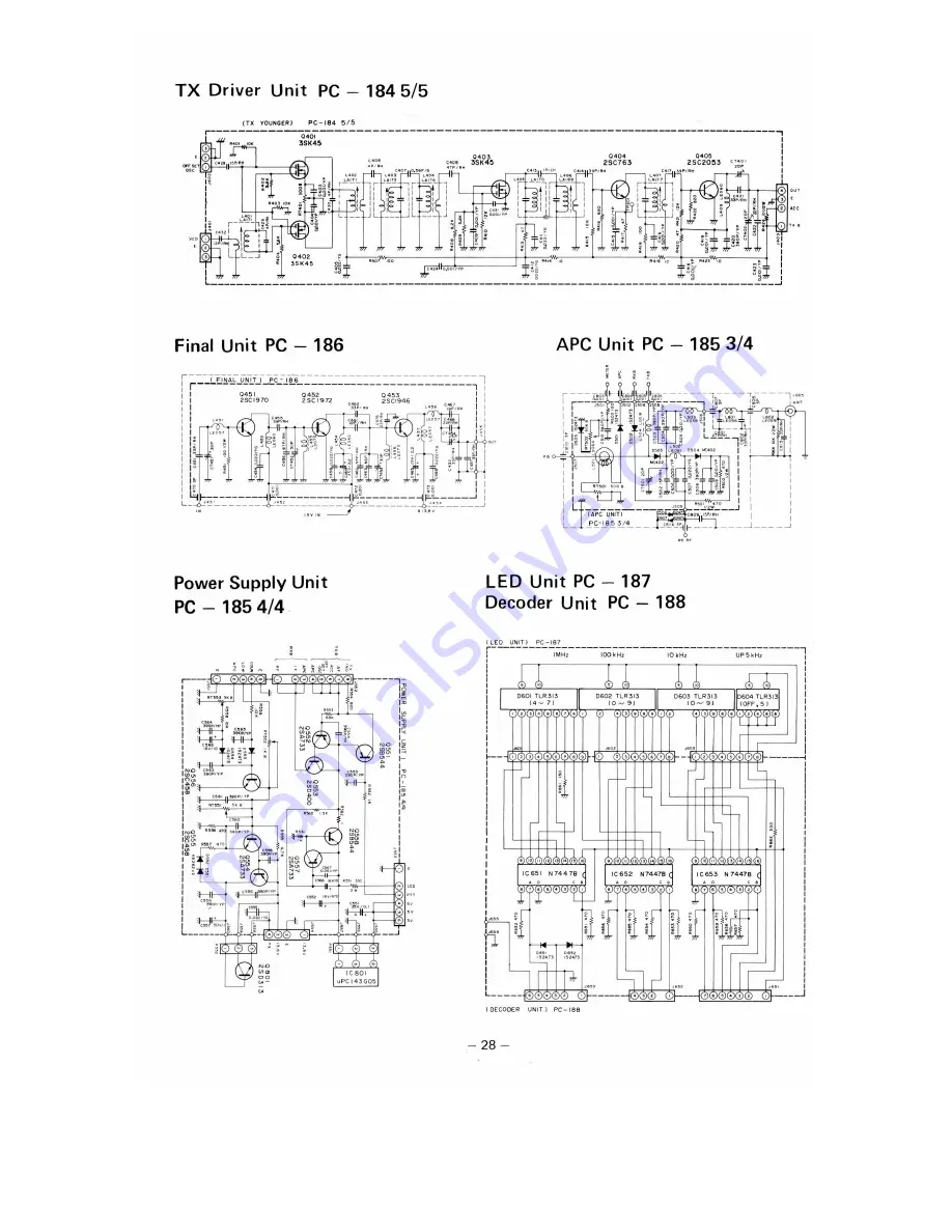 Uniden 2080 Owner'S Manual Download Page 30