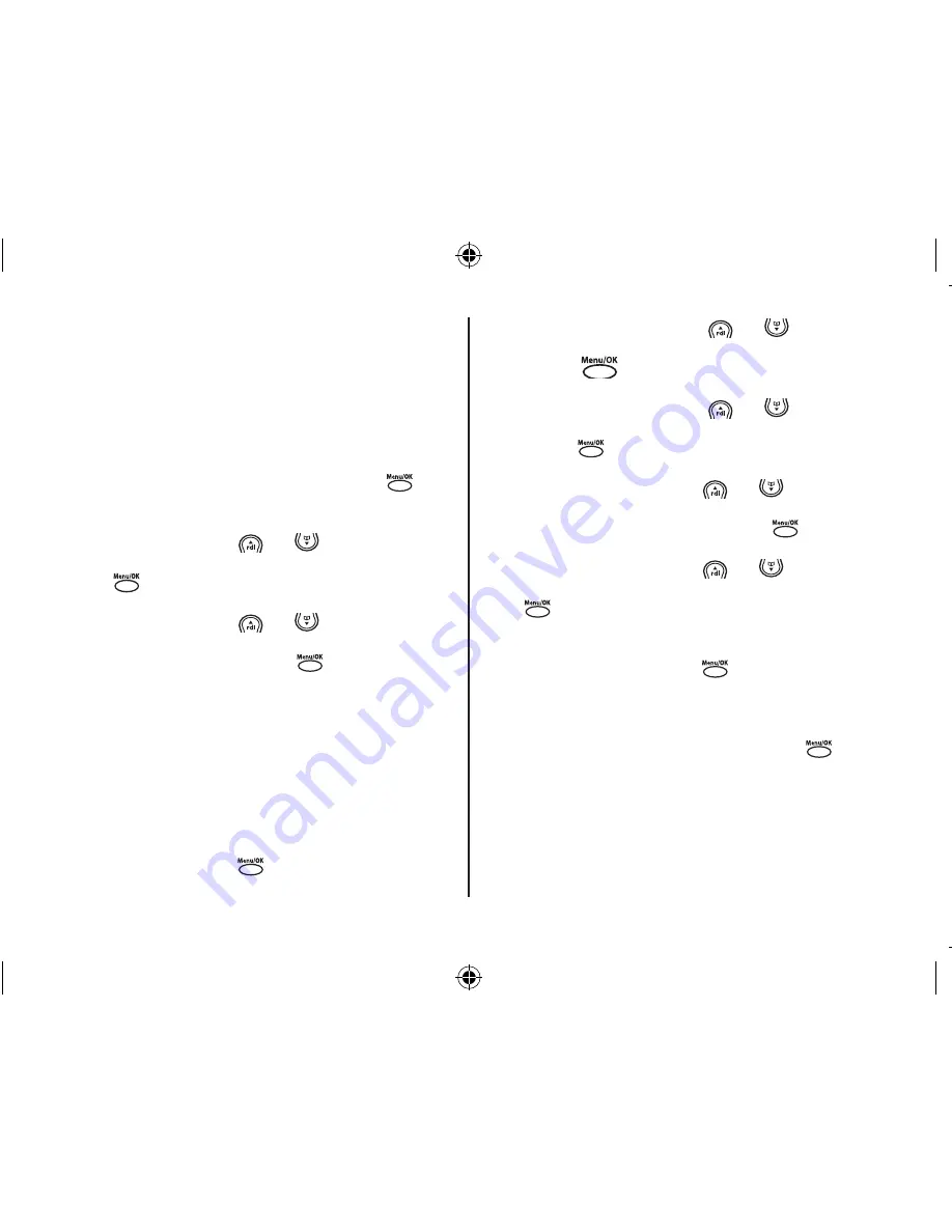 Uniden DECT 160 (French) Manual D'Utilisation Download Page 24