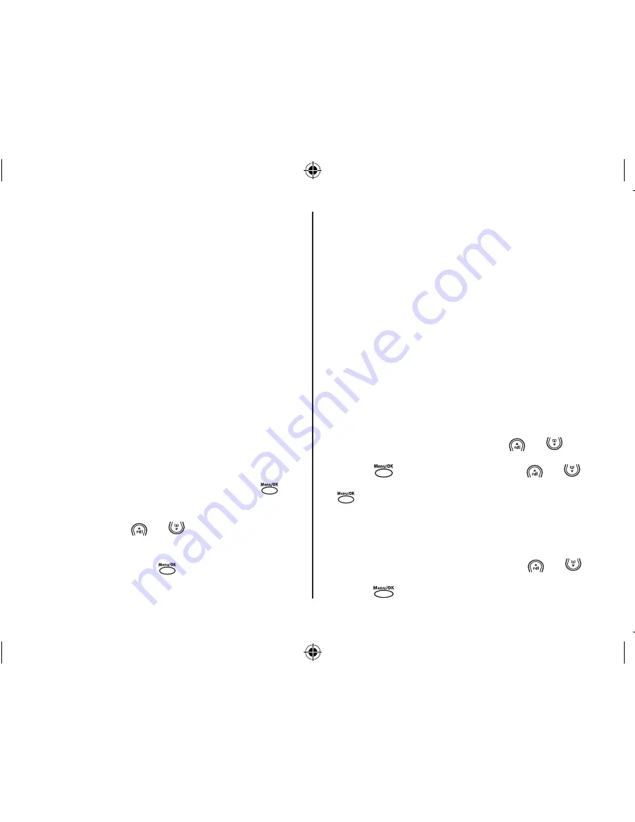 Uniden DECT 160 (French) Manual D'Utilisation Download Page 42