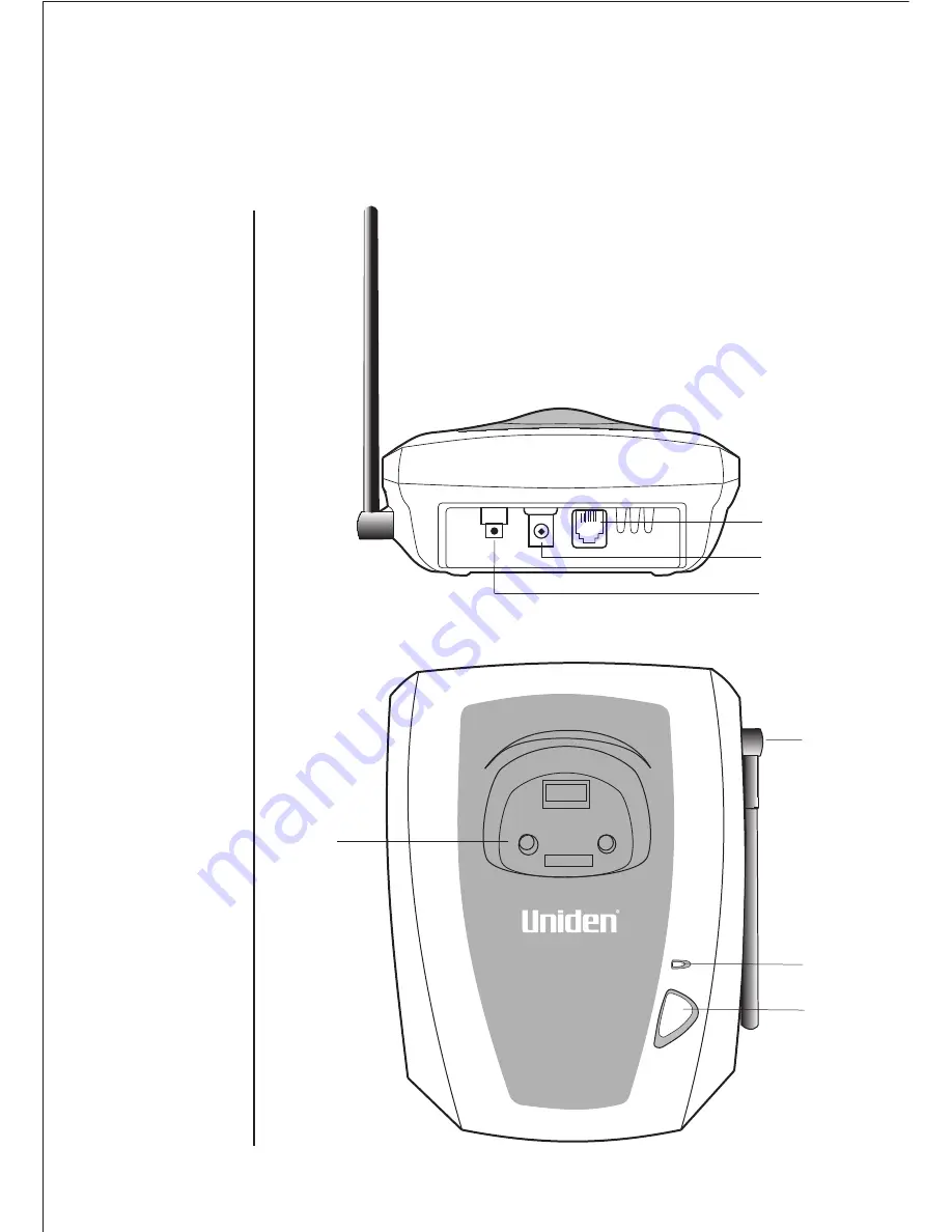 Uniden DS 815 Quick Start Manual Download Page 7