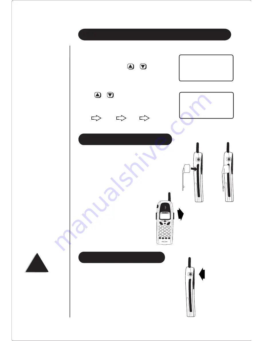 Uniden DS 815 Quick Start Manual Download Page 10