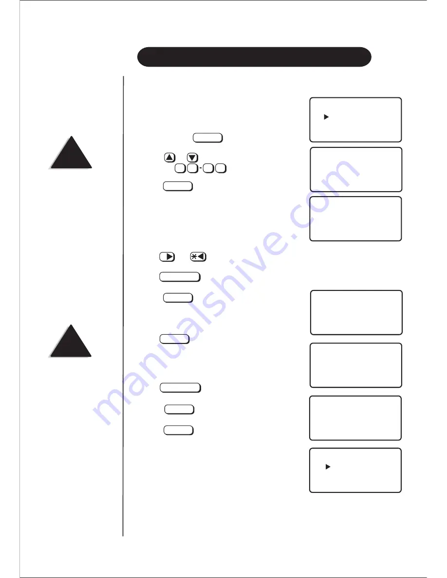 Uniden DS 815 Quick Start Manual Download Page 14