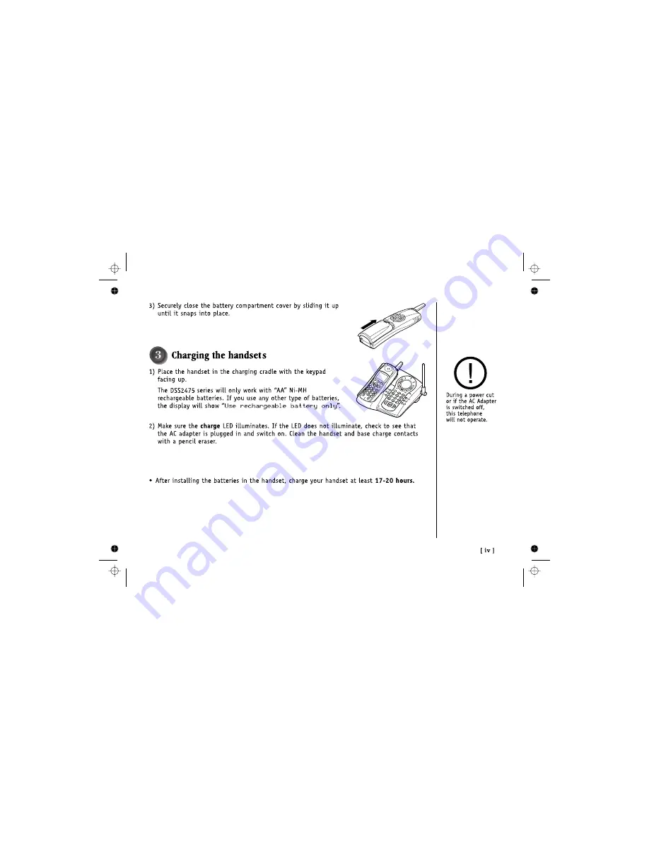 Uniden DSS 2475 Quick Start Manual Download Page 5