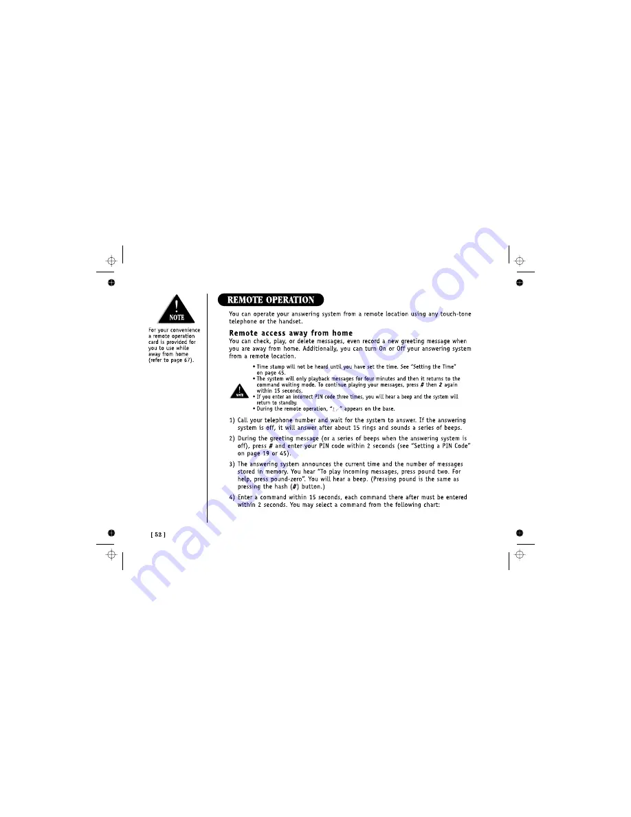 Uniden DSS 2475 Quick Start Manual Download Page 58