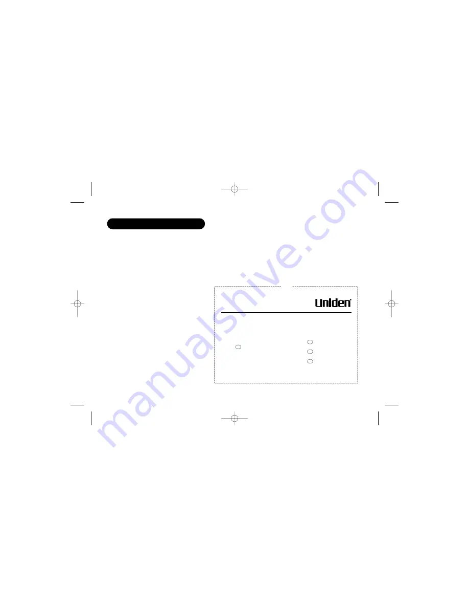 Uniden DSS 2475 Quick Start Manual Download Page 73