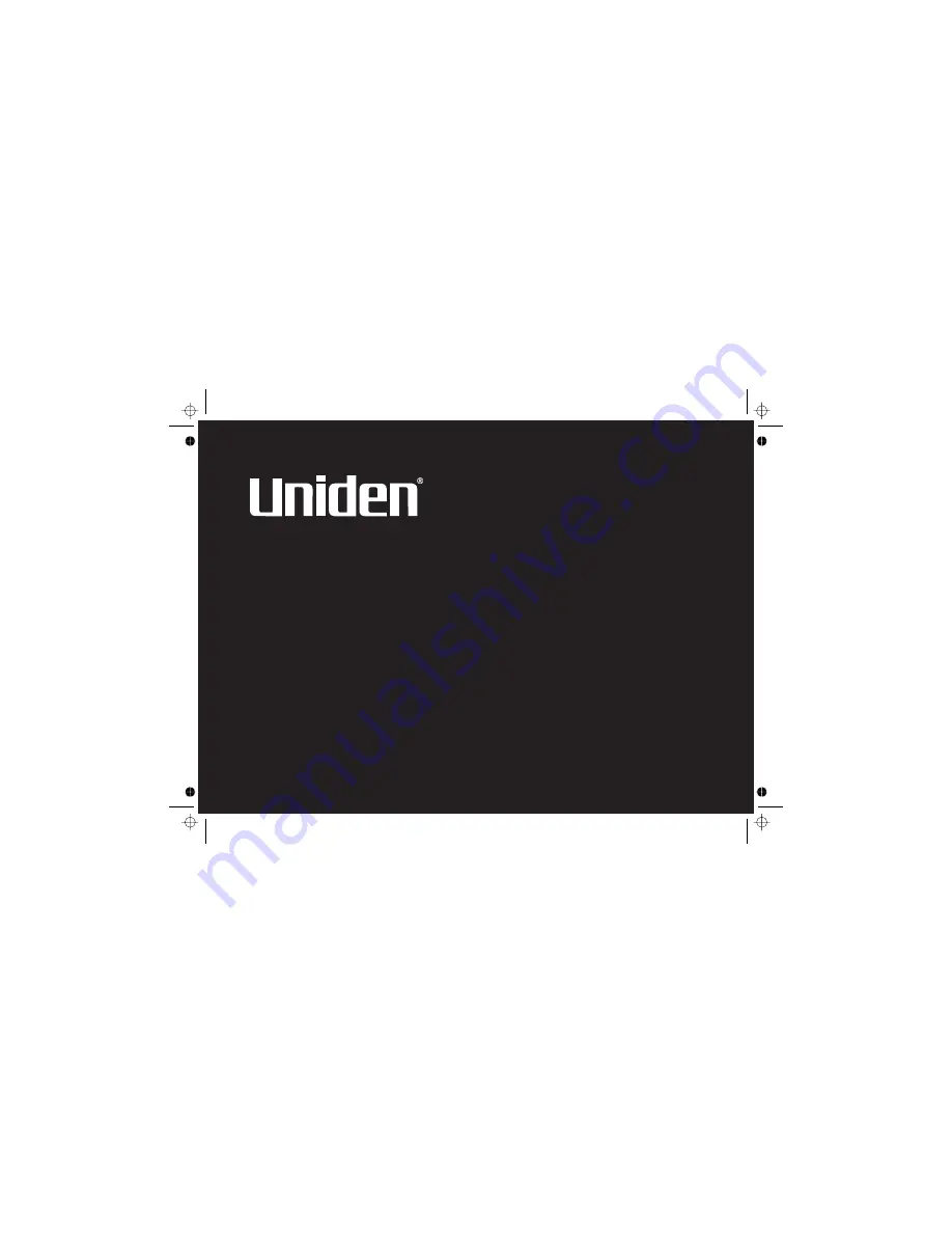 Uniden DSS3435+1 Owner'S Manual Download Page 1