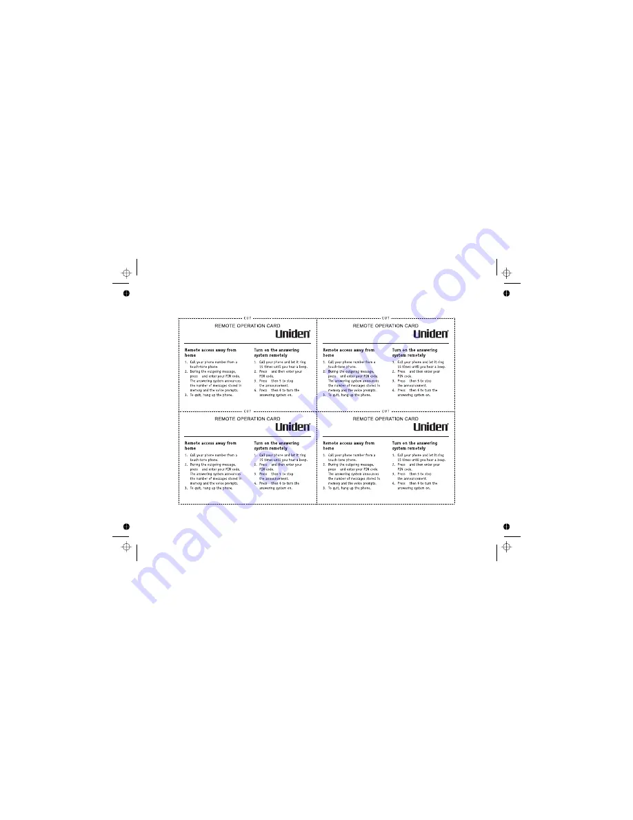 Uniden DSS3435+1 Owner'S Manual Download Page 67