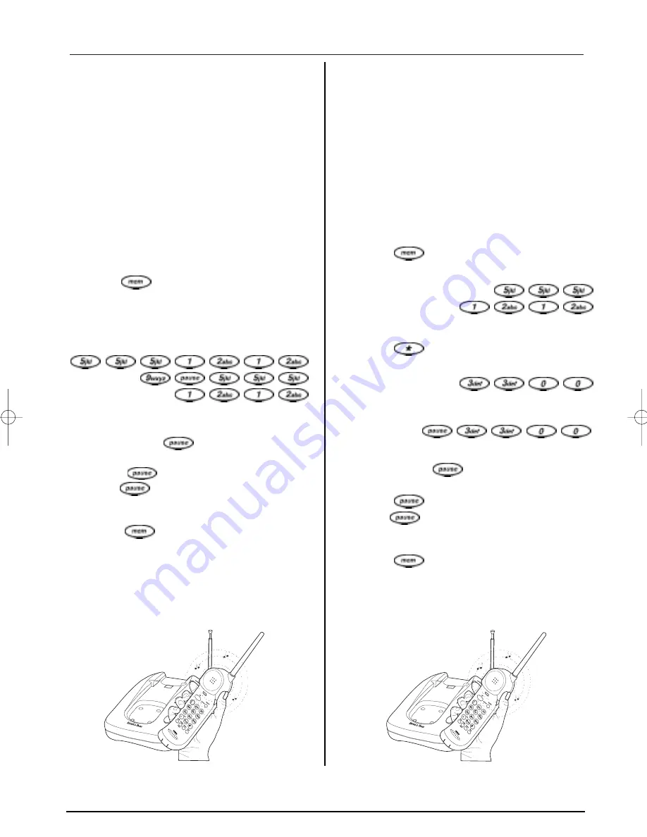 Uniden DX 834 Series Operating Manual Download Page 20