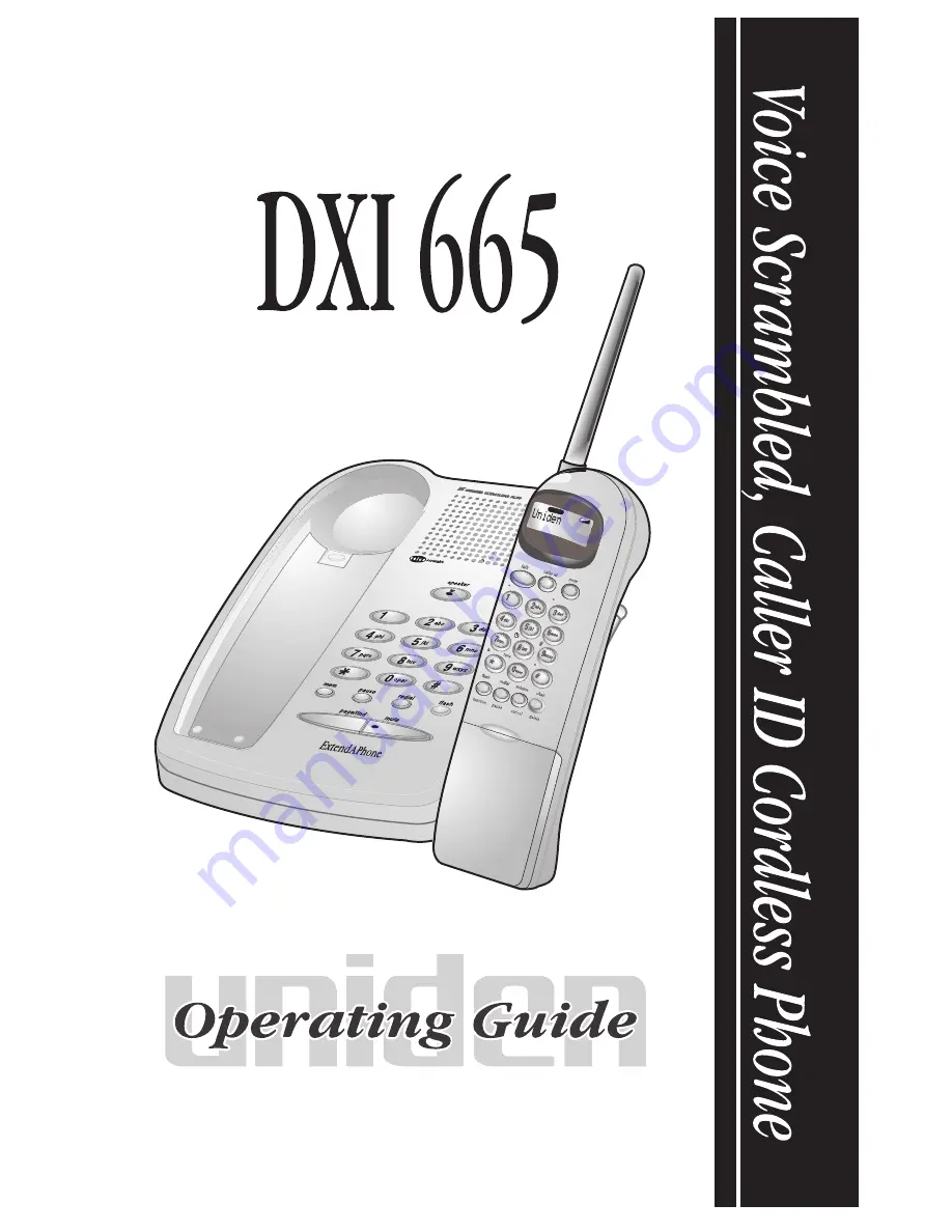 Uniden DXI665 User Manual Download Page 48