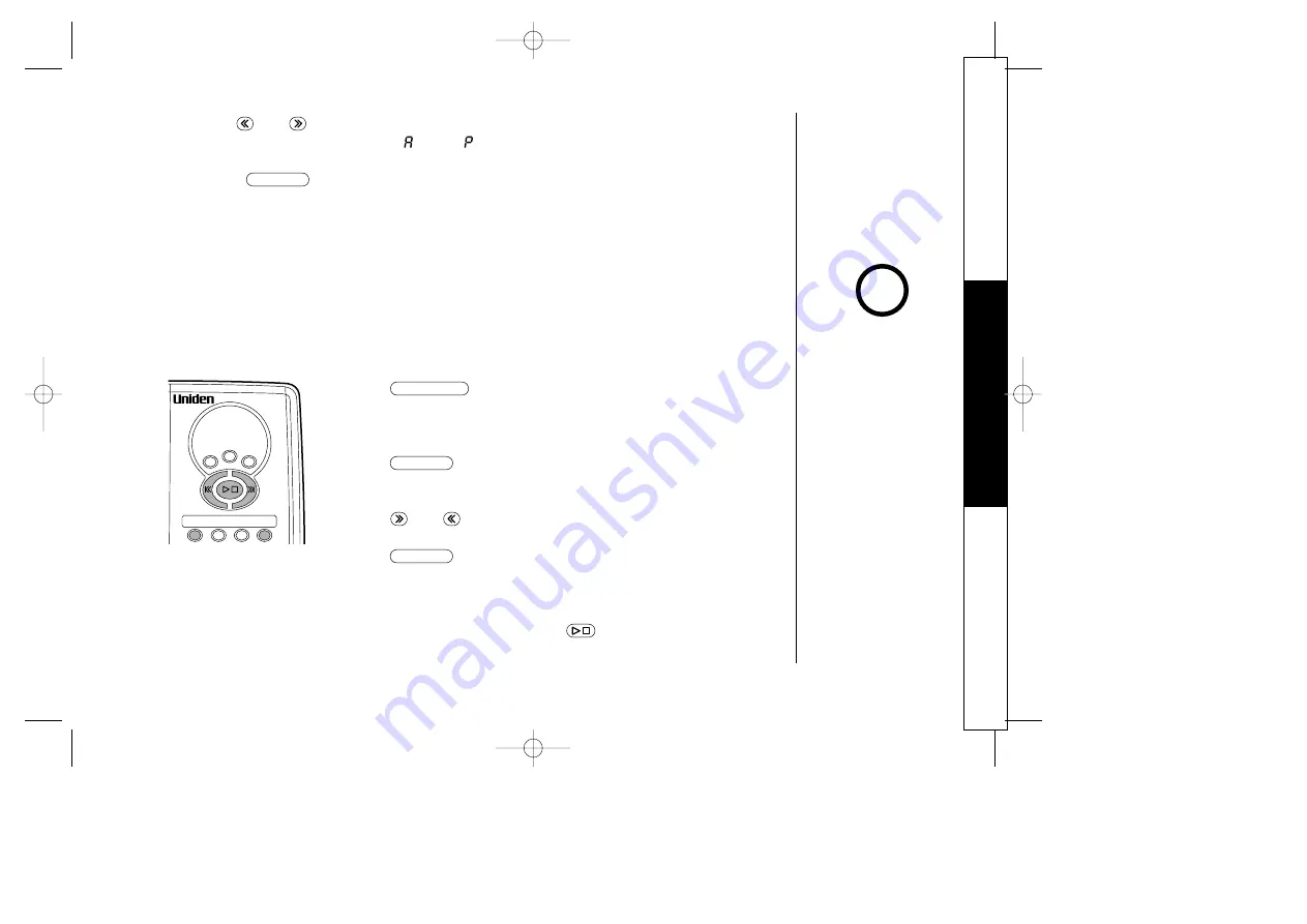 Uniden EXA 3955 Owner'S Manual Download Page 29