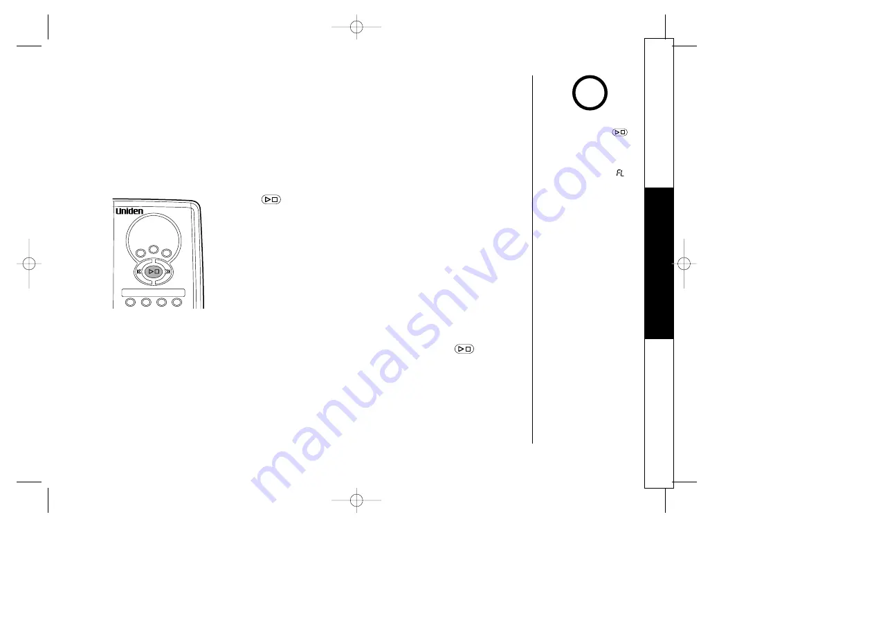 Uniden EXA 3955 Owner'S Manual Download Page 33