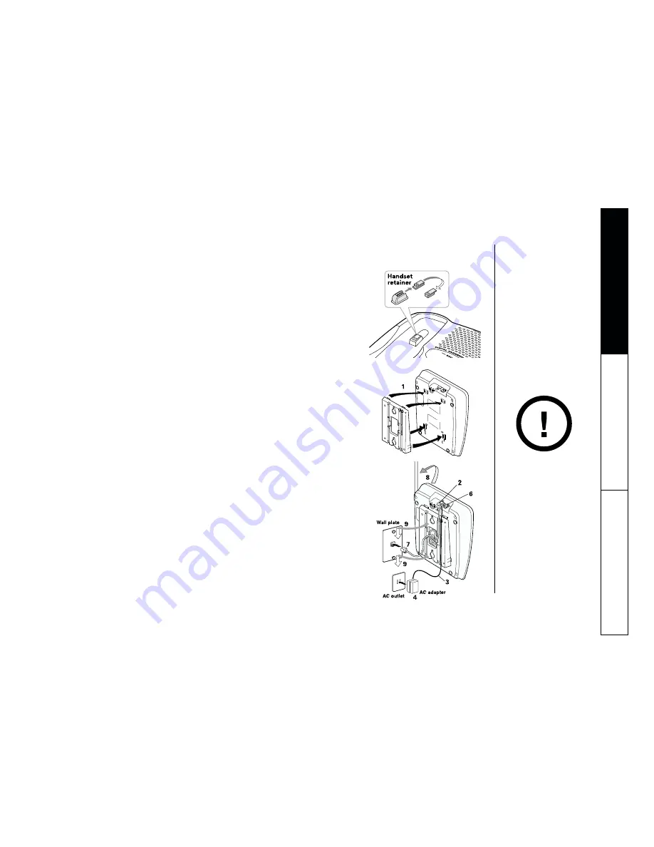 Uniden exa2850 - EXA 2850 Cordless Phone Owner'S Manual Download Page 13